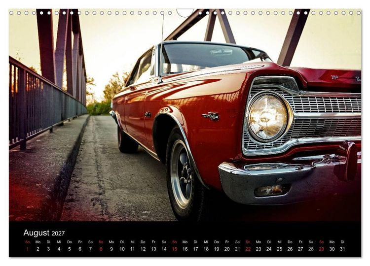 Produktbild: US-Muscle-Cars - Plymouth (Wandkalender 2027 DIN A3 quer), CALVENDO Monatskalender