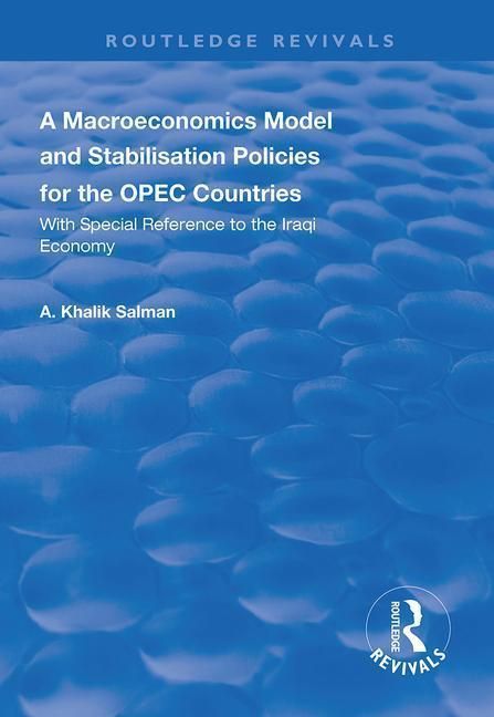 Produktbild: Salman, A: A Macroeconomics Model and Stabilisation Policies