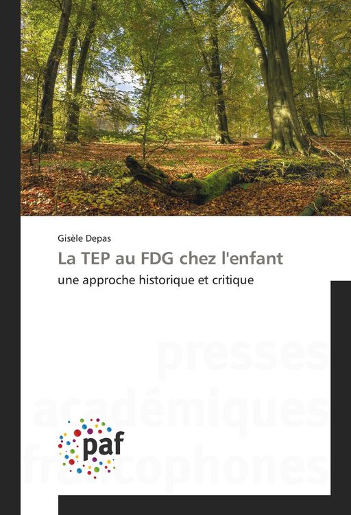 Produktbild: La TEP au FDG chez l'enfant