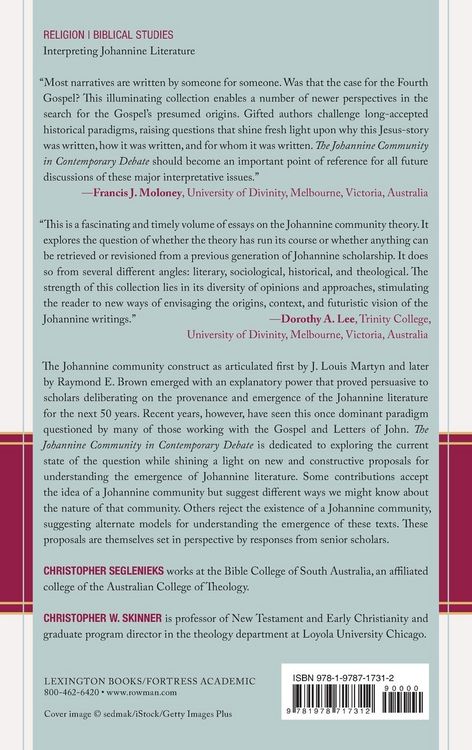 Produktbild: Johannine Community in Contemporary Debate