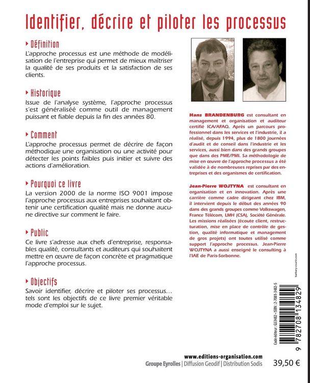 Produktbild: L'approche processus