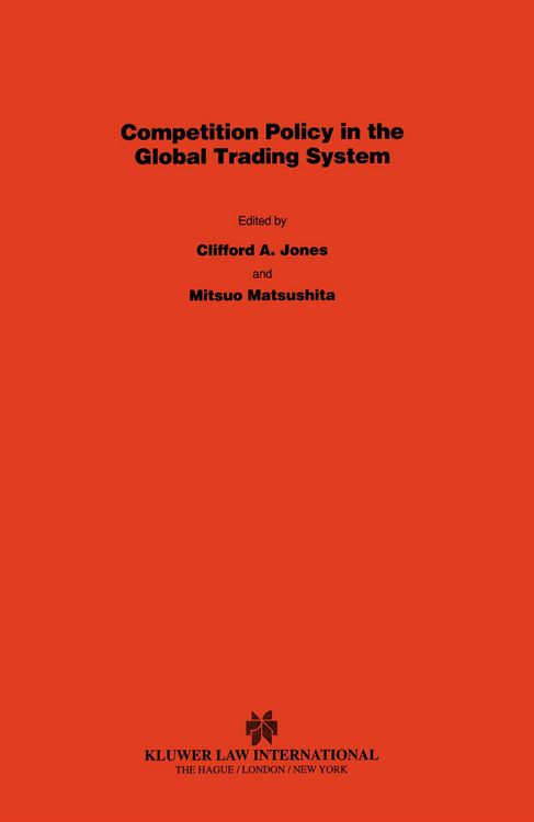 Produktbild: Competition Policy in Global Trading System