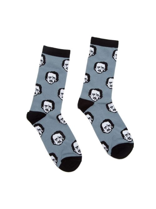 Produktbild: Out of Print: Edgar Allan Poe-ka Dot Socks - Large