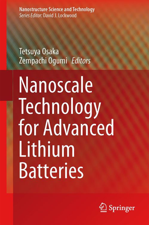 Produktbild: Nanoscale Technology for Advanced Lithium Batteries