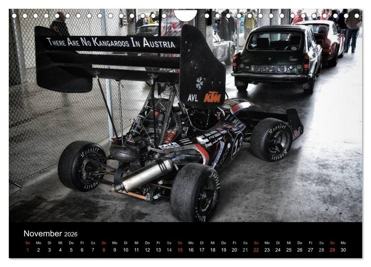 Produktbild: Raceday (Wandkalender 2026 DIN A4 quer), CALVENDO Monatskalender