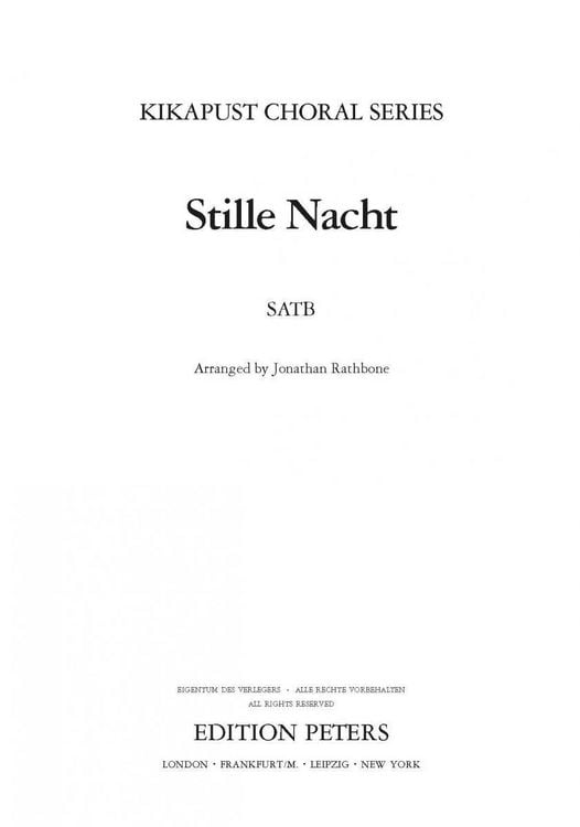 Produktbild: Stille Nacht
