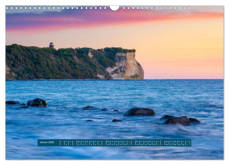 Produktbild: Insel R&uuml;gen - Kap Arkona und Vitt (Wandkalender 2026 DIN A3 quer), CALVENDO Monatskalender