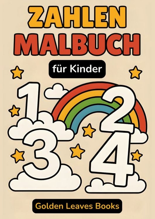 Produktbild: Zahlen Malbuch f&uuml;r Kinder