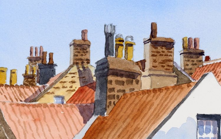 Produktbild: Watercolor Mixing Deck: Architecture