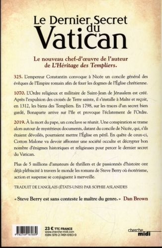 Produktbild: Le dernier secret du Vatican