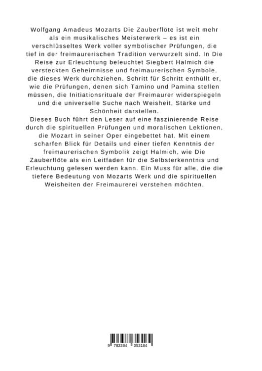 Produktbild: Die Reise zur Erleuchtung Freimaurerische Pr&uuml;fungen in der Zauberfl&ouml;te