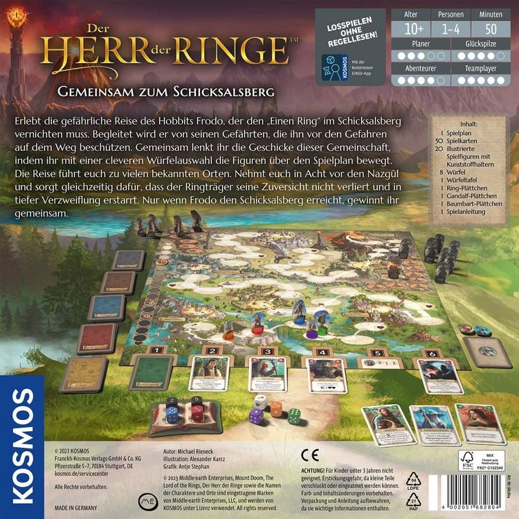 Produktbild: Der Herr der Ringe - Gemeinsam zum Schicksalsberg