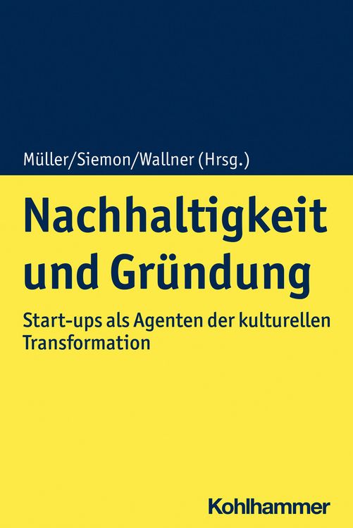 Produktbild: Nachhaltigkeit und Gr&uuml;ndung