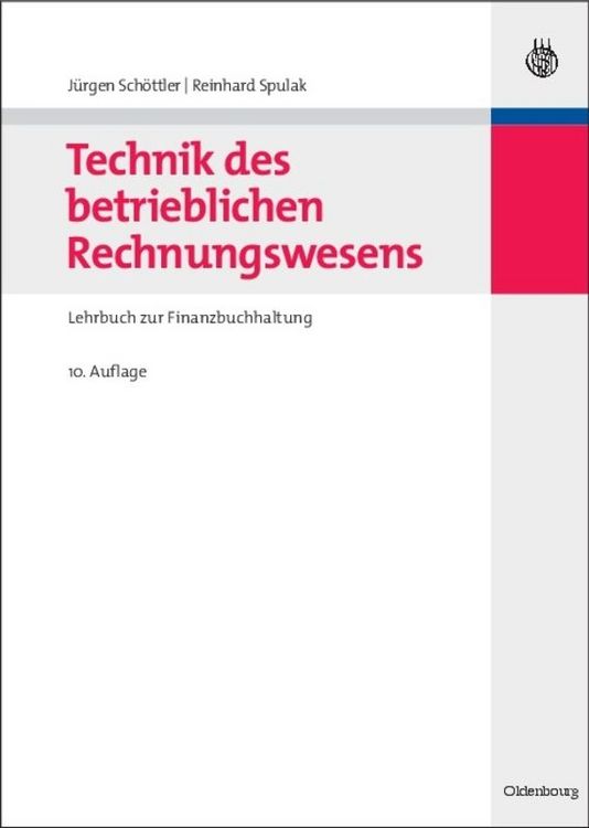 Produktbild: Technik des betrieblichen Rechnungswesens