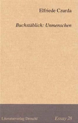 Produktbild: Buchst&auml;blich: Unmenschen