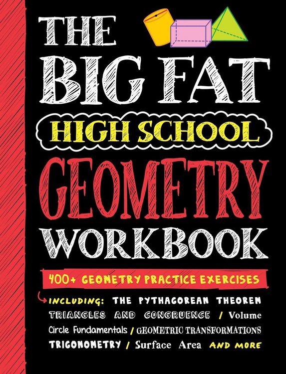 Produktbild: Big Fat High School Geometry Workbook