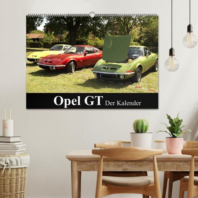 Produktbild: Opel GT Der Kalender (Wandkalender 2026 DIN A2 quer), CALVENDO Monatskalender