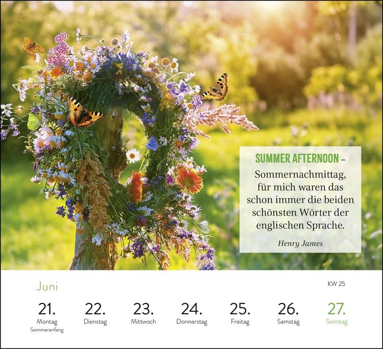 Produktbild: Wochenkalender 2027: Gl&uuml;cksmomente f&uuml;r jeden Tag