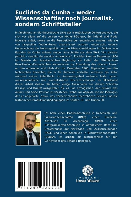 Produktbild: Euclides da Cunha - weder Wissenschaftler noch Journalist, sondern Schriftsteller
