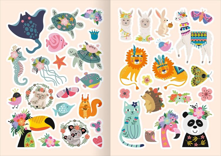 Produktbild: Diamant-Stickerspa&szlig; Tiere