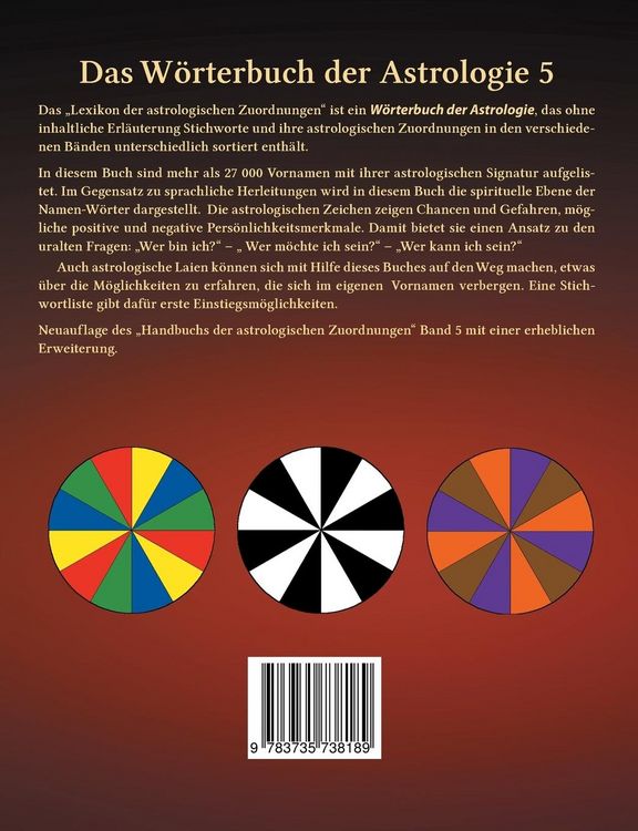 Produktbild: Lexikon der astrologischen Zuordnungen Band 5