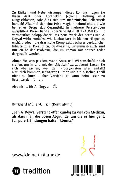 Produktbild: K(L)EINE T.R&Auml;UME - Band 1