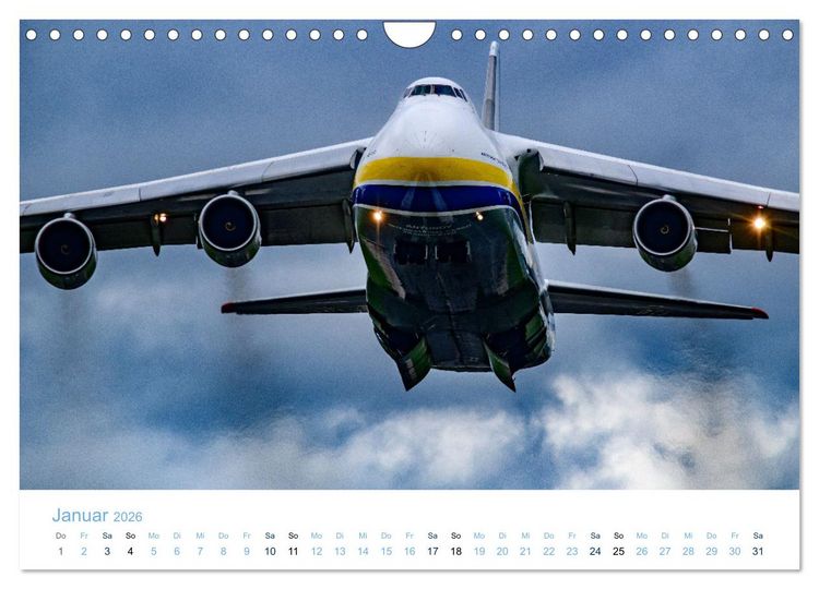 Produktbild: ANTONOV 124 (Wandkalender 2026 DIN A4 quer), CALVENDO Monatskalender