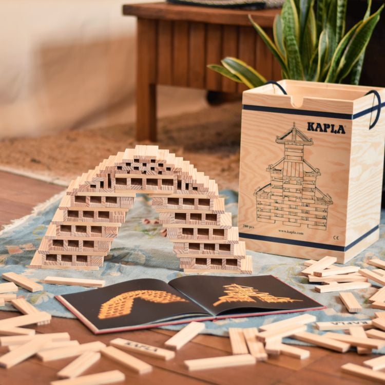 Produktbild: KAPLA&reg; Holz-Koffer (280 St&uuml;ck) inklusive Buch