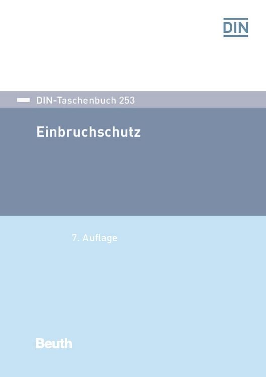 Produktbild: DIN-Taschenbuch 253