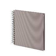Produktbild: S.O.H.O. Taupe - Wire-o-Fotoalbum 60/230x230 mm, offwhite