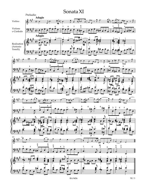 Produktbild: Sonaten f&uuml;r Violine und Basso continuo Opus V