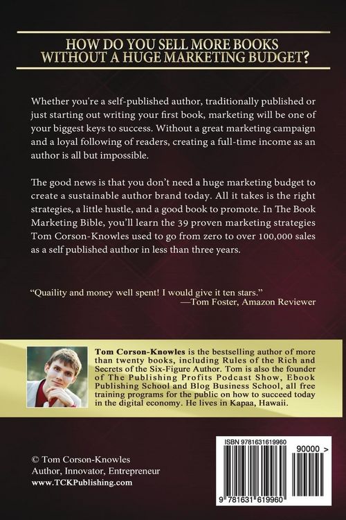 Produktbild: The Book Marketing Bible