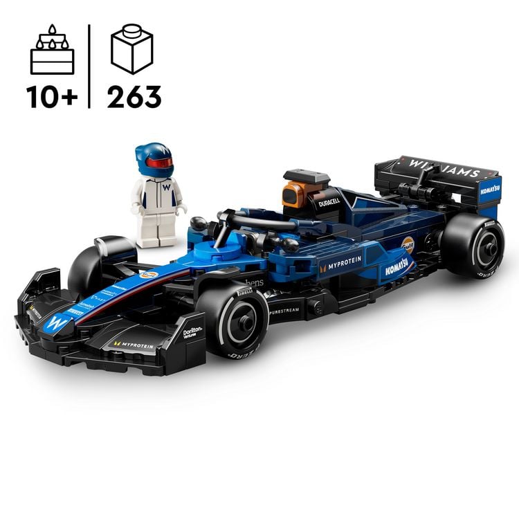 Produktbild: LEGO Speed Champions Williams Racing FW46 F1 Rennauto Spielzeug 77249