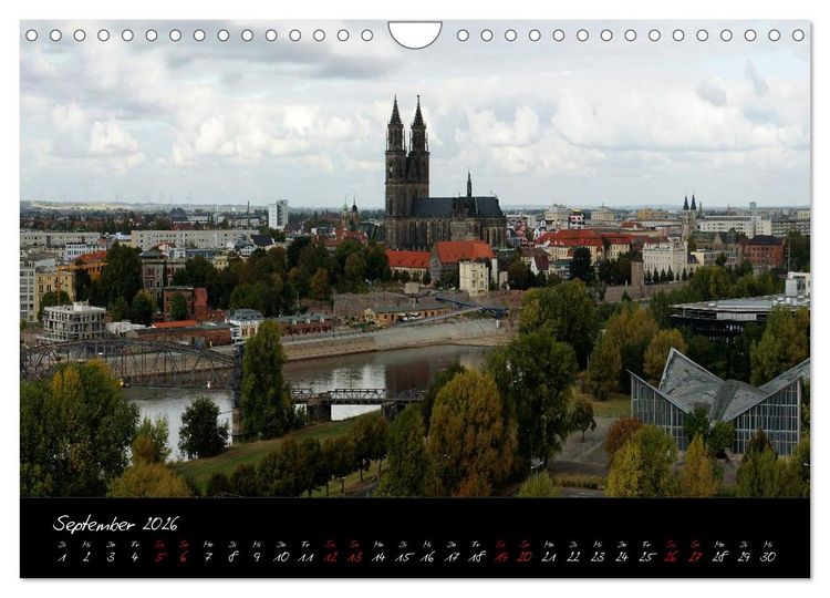 Produktbild: Landeshauptstadt Magdeburg (Wandkalender 2026 DIN A4 quer), CALVENDO Monatskalender
