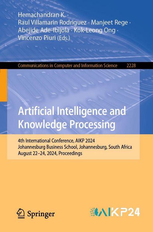 Produktbild: Artificial Intelligence and Knowledge Processing