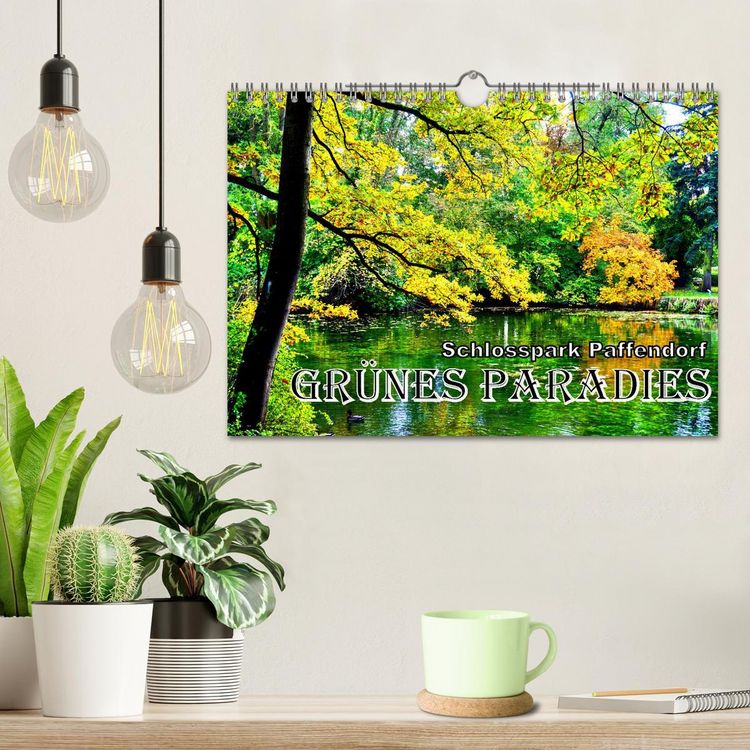 Produktbild: Gr&uuml;nes Paradies - Schlosspark Paffendorf (Wandkalender 2026 DIN A4 quer), CALVENDO Monatskalender
