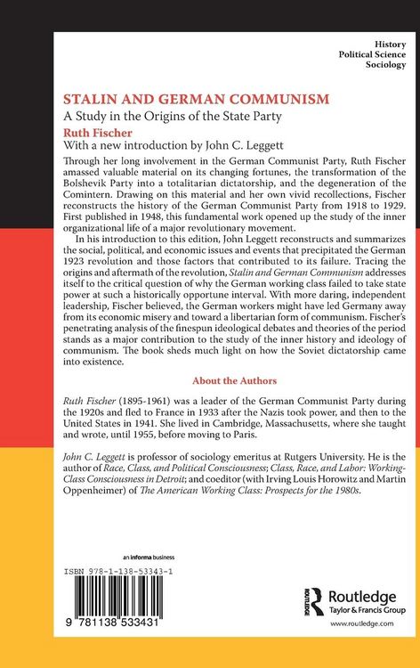 Produktbild: Stalin and German Communism