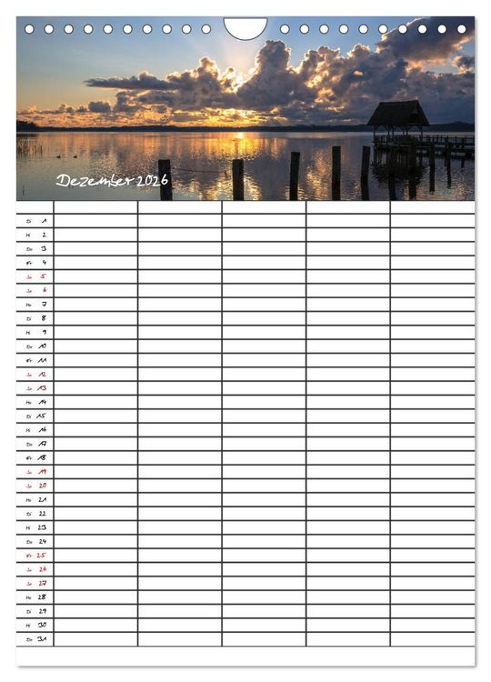 Produktbild: Timmendorfer Strand - Ostsee Urlaubsparadies (Wandkalender 2026 DIN A4 hoch), CALVENDO Monatskalender