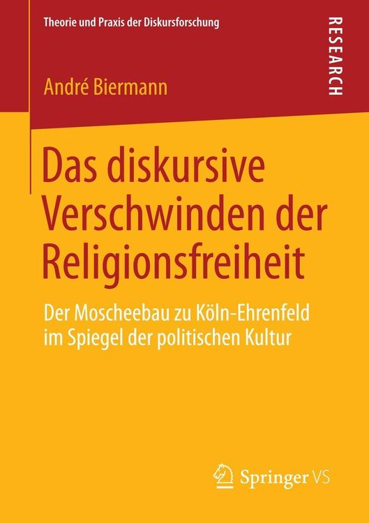 Produktbild: Das diskursive Verschwinden der Religionsfreiheit