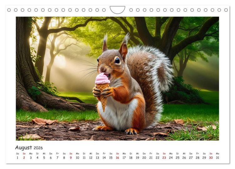 Produktbild: Mahlzeit... Wie wir Sie selten sehen! (Wandkalender 2026 DIN A4 quer), CALVENDO Monatskalender