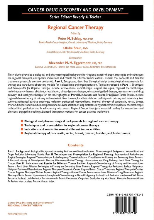 Produktbild: Regional Cancer Therapy