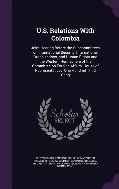 Produktbild: U.S. Relations With Colombia