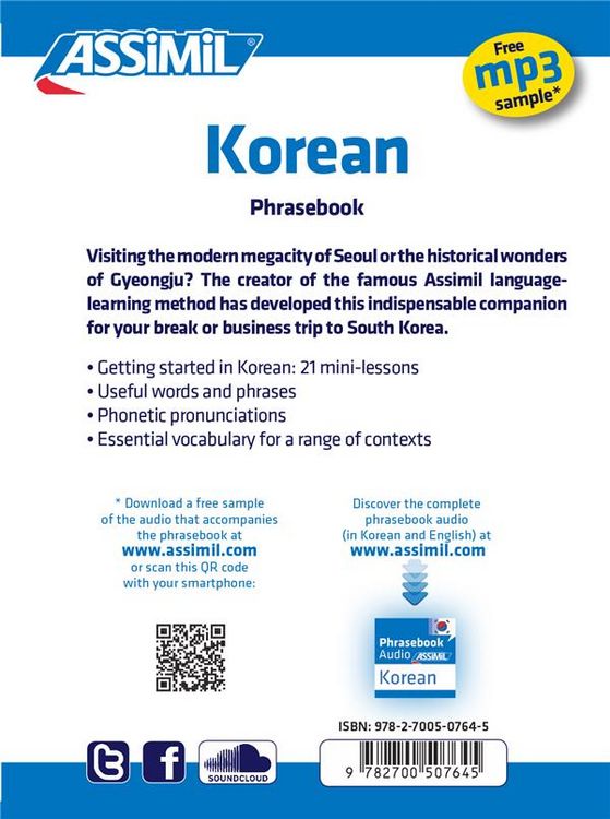 Produktbild: Phrasebook - Korean