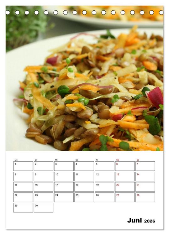 Produktbild: Leckere H&uuml;lsenfr&uuml;chte (Tischkalender 2026 DIN A5 hoch), CALVENDO Monatskalender