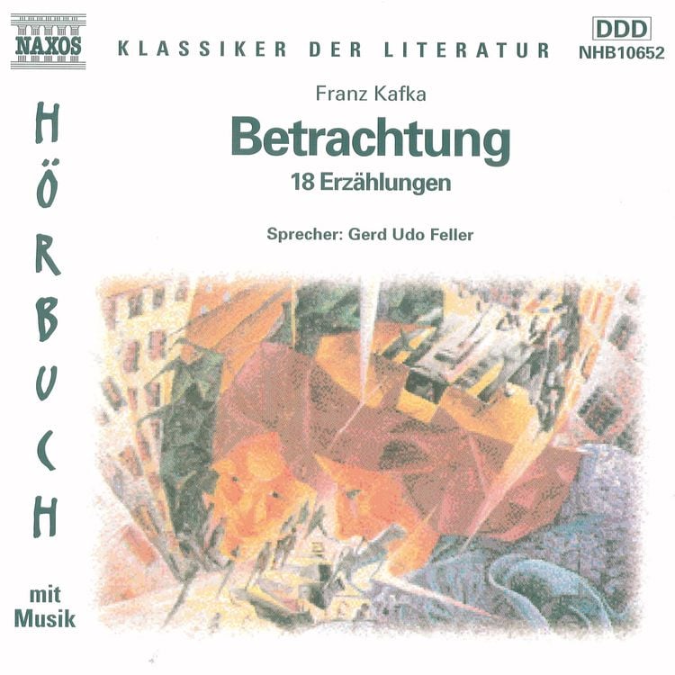 Produktbild: Betrachtung - 18 Erzählungen