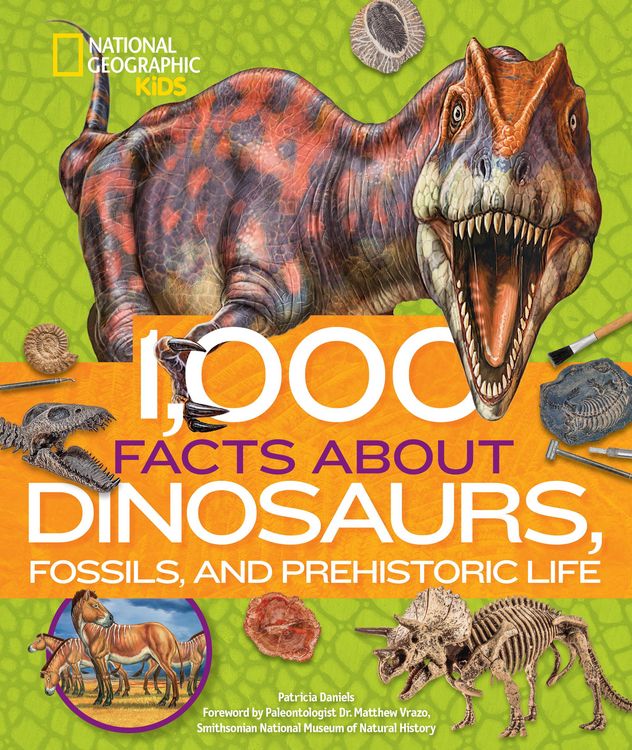 Produktbild: 1,000 Facts about Dinosaurs, Fossils, and Prehistoric Life