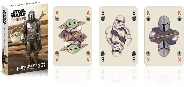 Produktbild: Number 1 Spielkarten Mandalorian