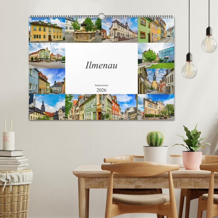 Produktbild: Ilmenau Impressionen (Wandkalender 2026 DIN A2 quer), CALVENDO Monatskalender