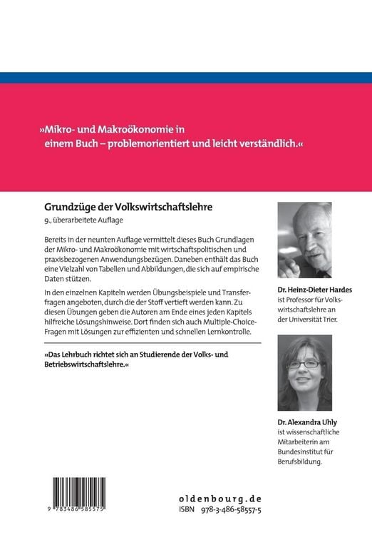 Produktbild: Grundz&uuml;ge der Volkswirtschaftslehre