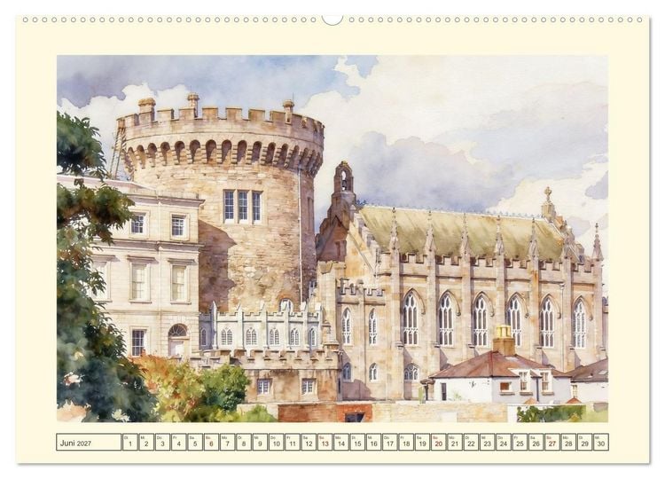 Produktbild: Irland - Spektakul&auml;re Natur und Geschichte (Wandkalender 2027 DIN A2 quer), CALVENDO Monatskalender